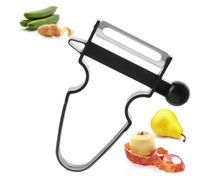 Carregar imagem no visualizador da galeria, MiniSlicer® - Kit Descasca Tudo - Ralador Fatiador Descascador Frutas Legumes (3 peças)