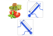 Carregar imagem no visualizador da galeria, MiniSlicer® - Kit Descasca Tudo - Ralador Fatiador Descascador Frutas Legumes (3 peças)